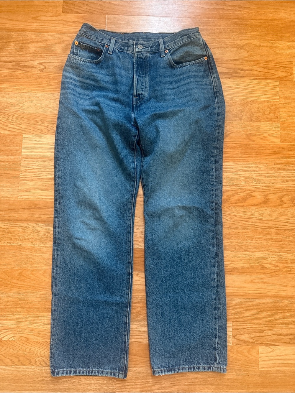 Levi's Women's Dark Blue Straight Jeans